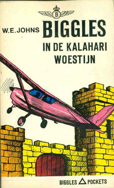 Biggles in de Kalahari woestijn