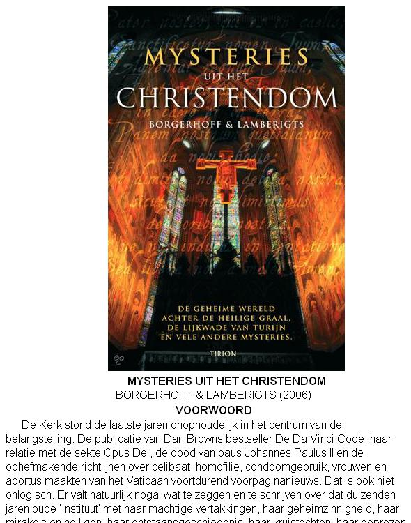 Mysteries uit het Christendom