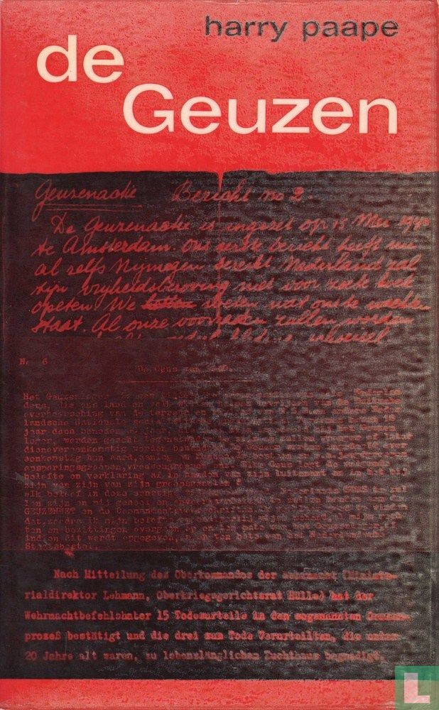 De Geuzen: de eerste versetsgroep 40-45