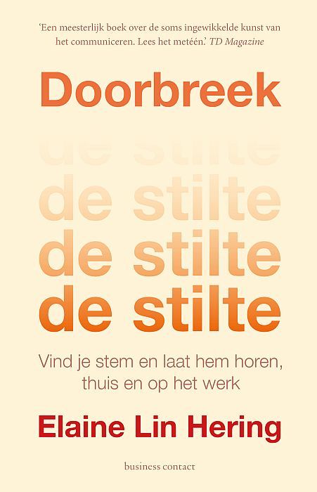 Doorbreek de stilte