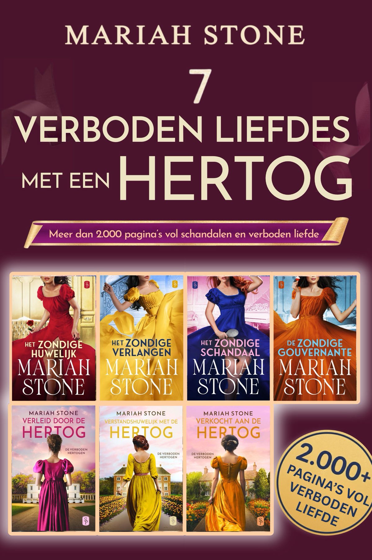 7 verboden liefdes met een hertog: De ultieme Regency-romance bundel