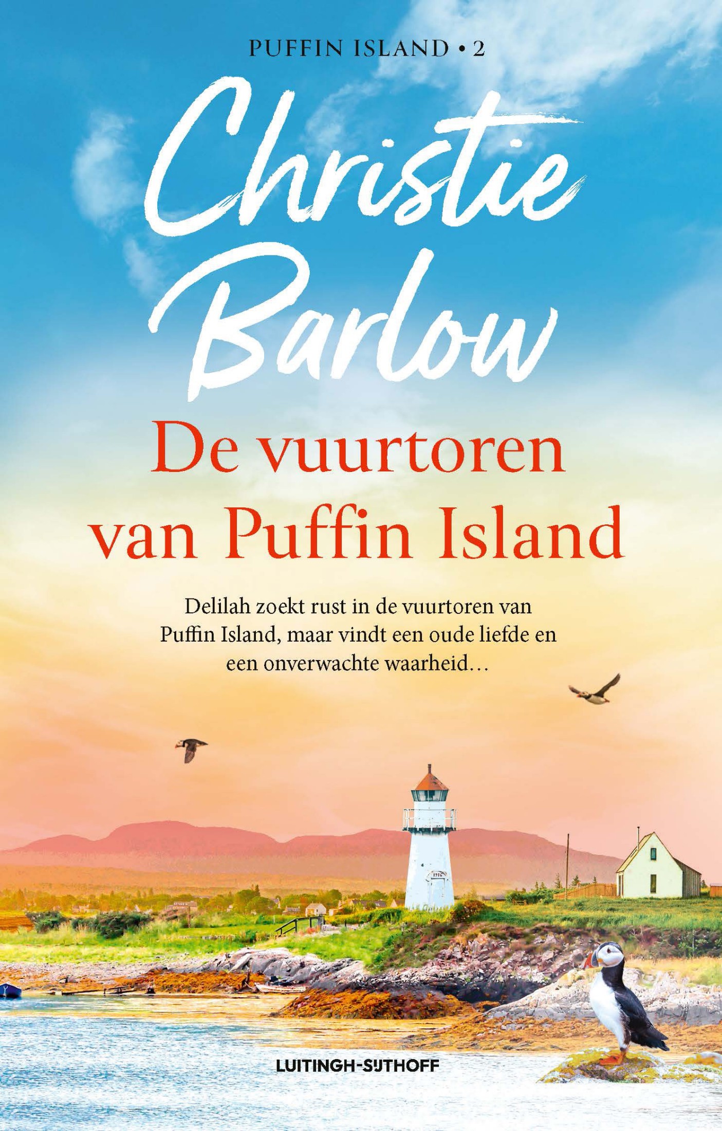 De vuurtoren van Puffin Island