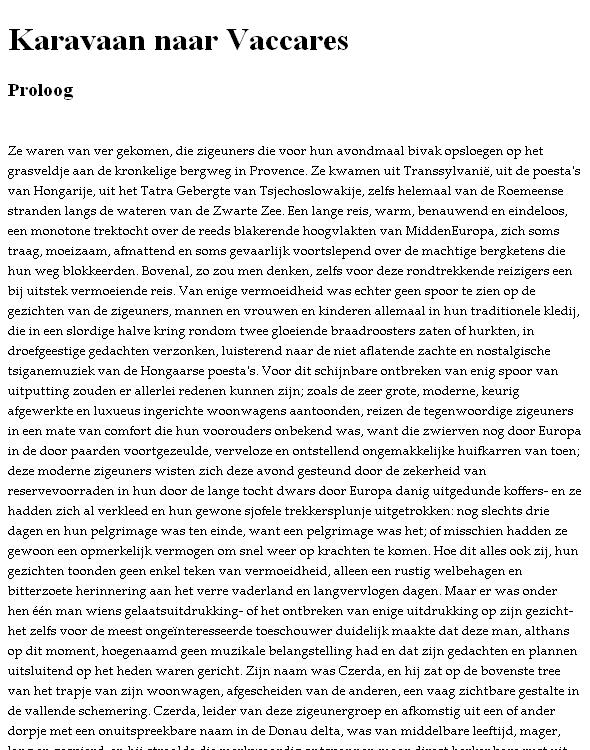 Karavaan naar Vaccares