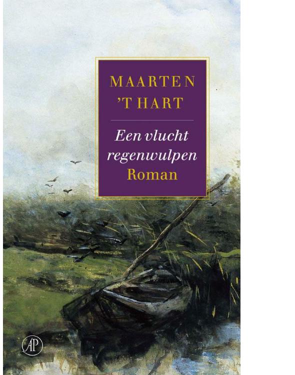 Een vlucht regenwulpen