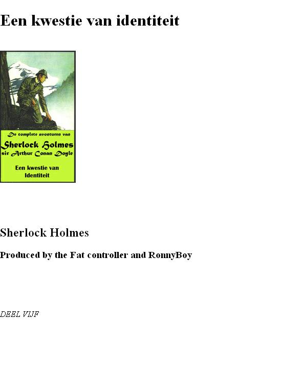 Een kwestie van identiteit