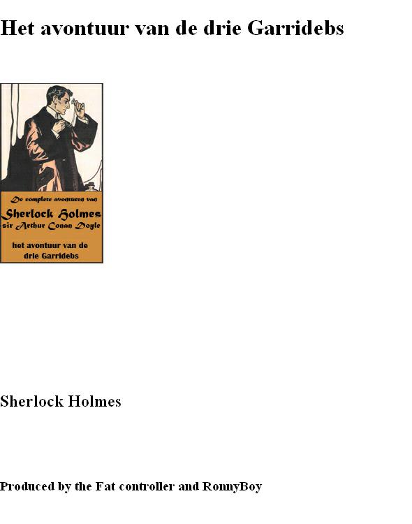Het avontuur van de drie Garridebs