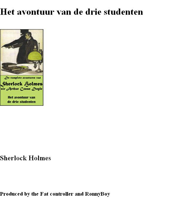 Het avontuur van de drie studenten