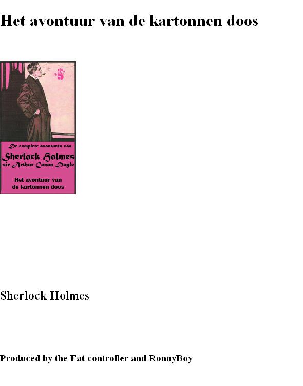 Het avontuur van de kartonnen doos