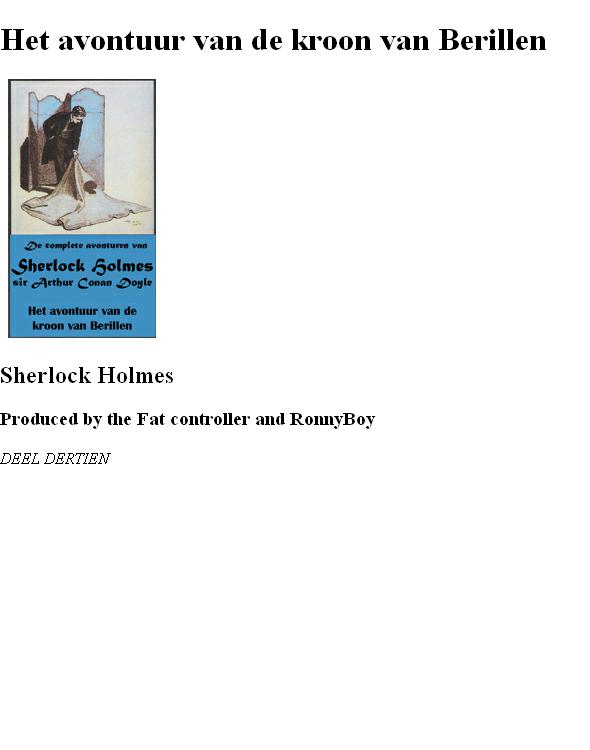 Het avontuur van de kroon van Berillen