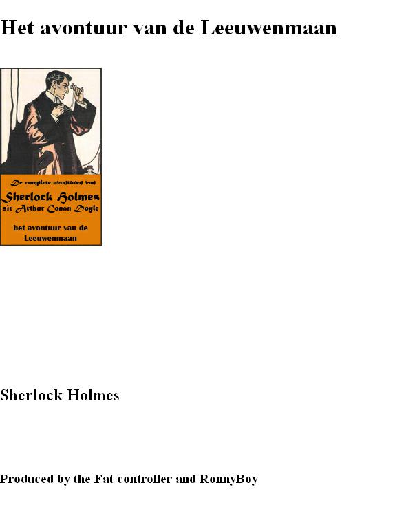 Het avontuur van de Leeuwenmaan