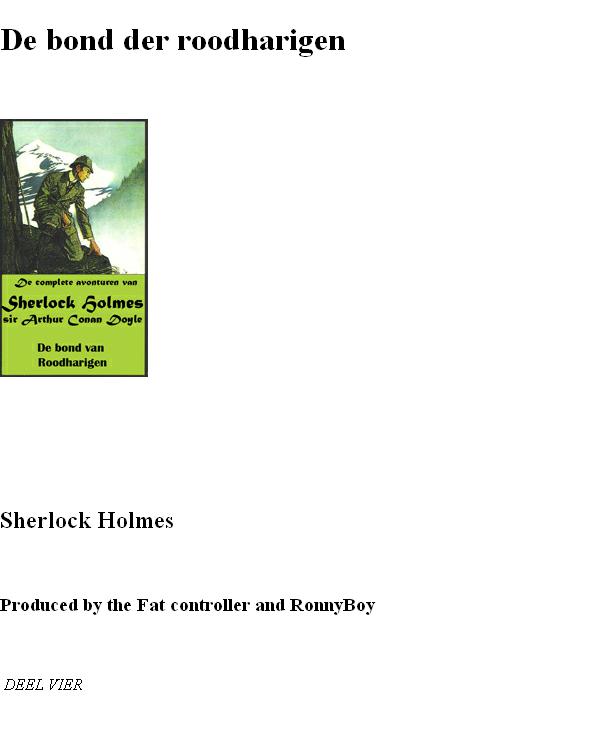 De bond van roodharigen