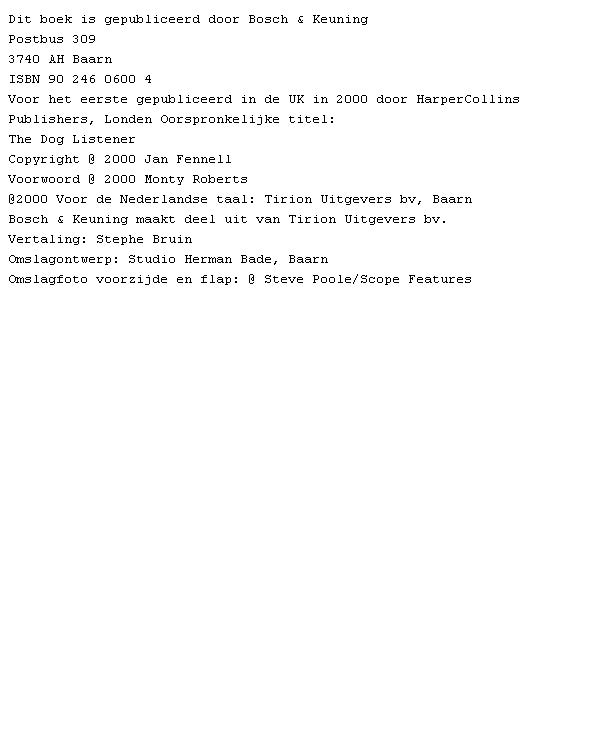 De vrouw die naar honden luistert