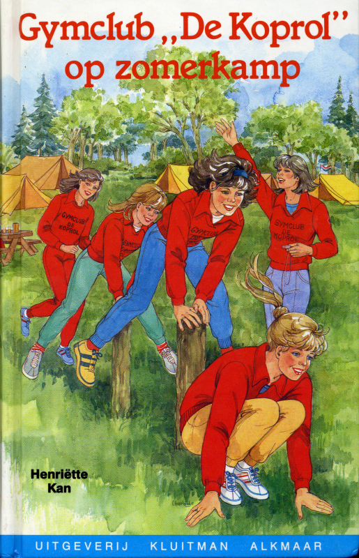 Gymclub "De Koprol" op zomerkamp