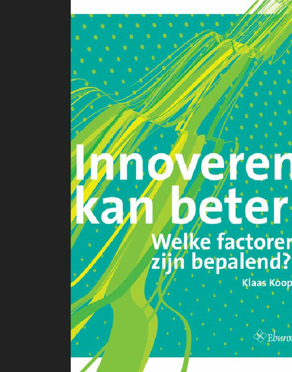 Innoveren kan beter