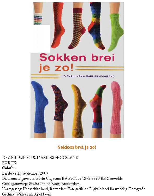 Sokken brei je zo!