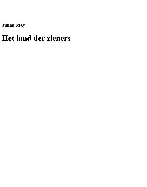 Het land der Zieners