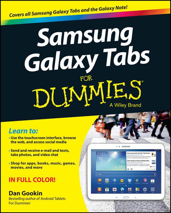 Samsung® Galaxy Tabs For Dummies®