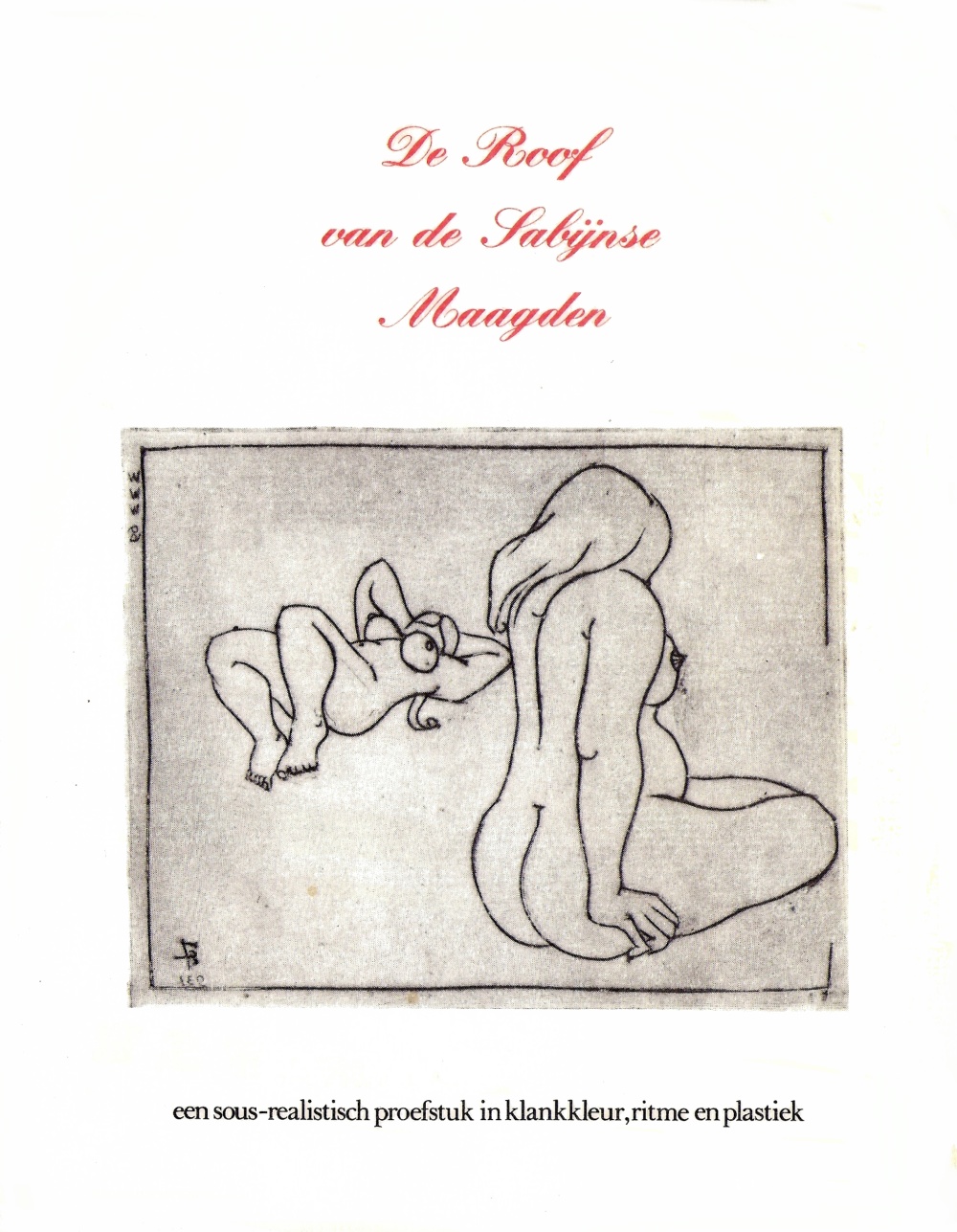 De roof van de Sabijnse maagden